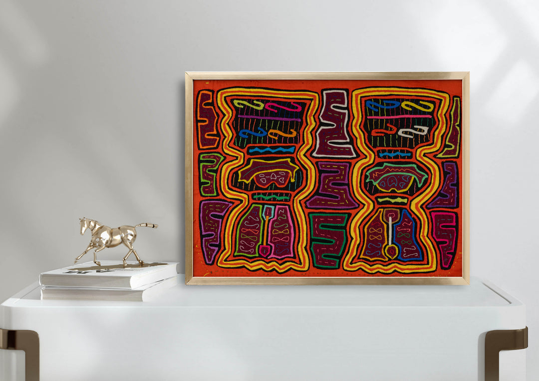 Orange And Yellow Classic Design Mola