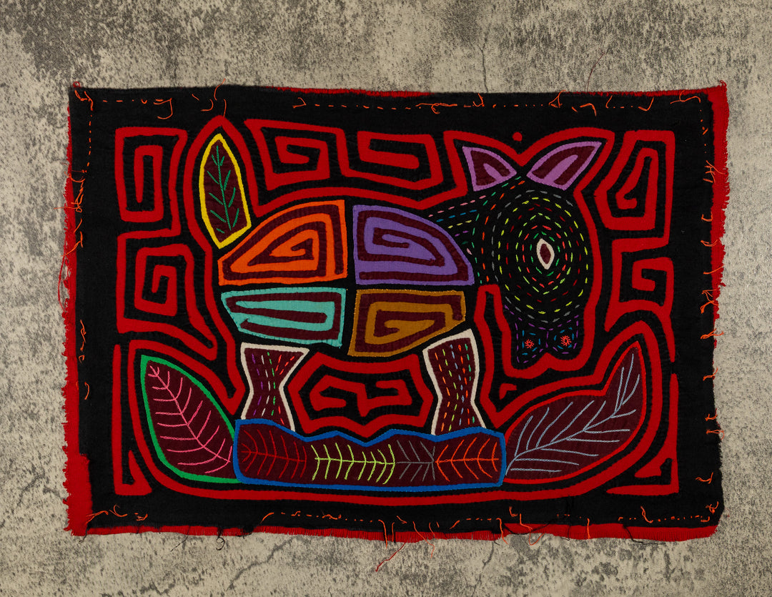 Black And Red Puppy Dog Mola