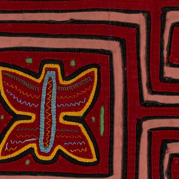 Machine-Stitched Classic Design Mola