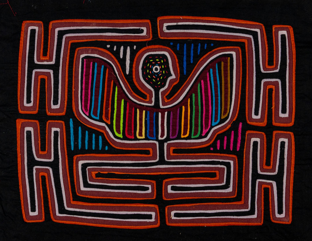 Machine-Stitched Classic Design Mola