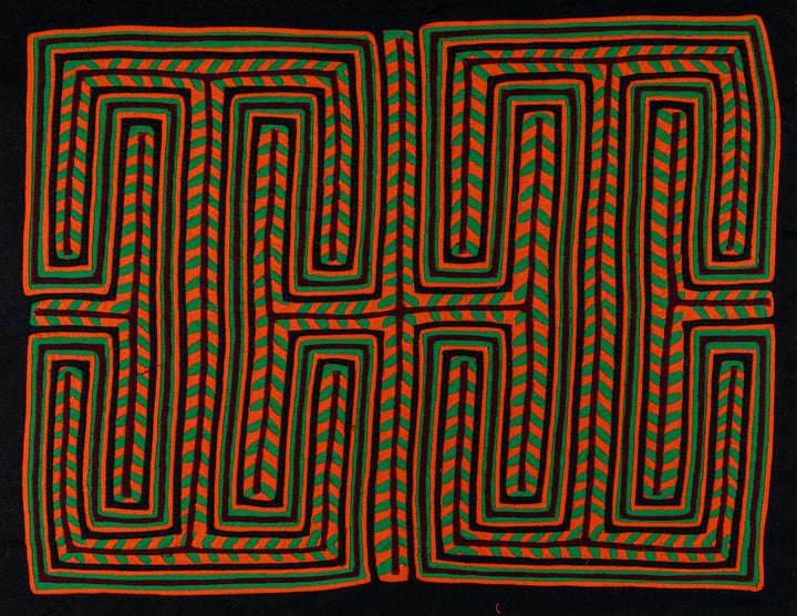 Hermit Crab Sand Design Mola