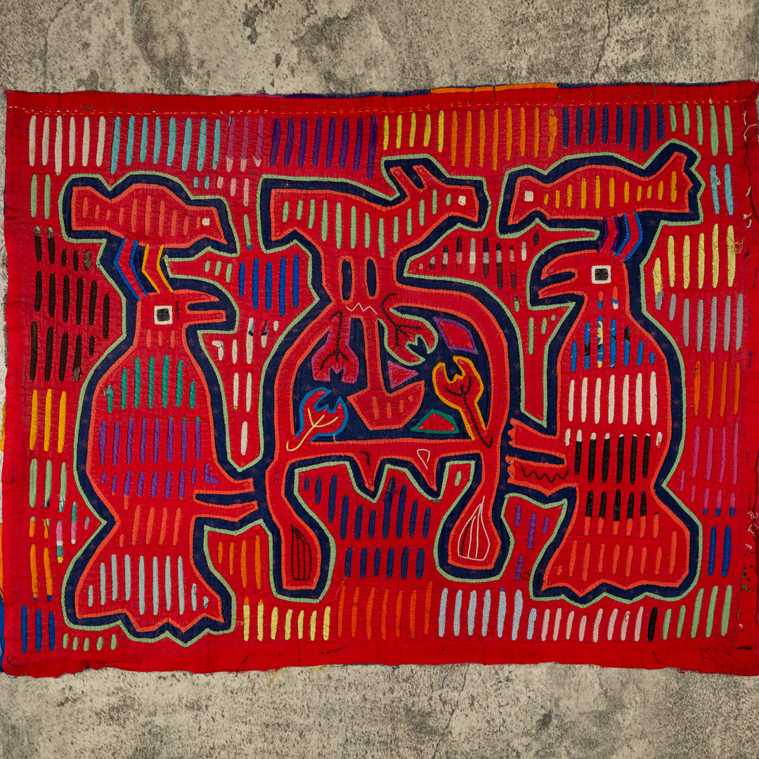 Magnificent Vintage Museum Quality Mola