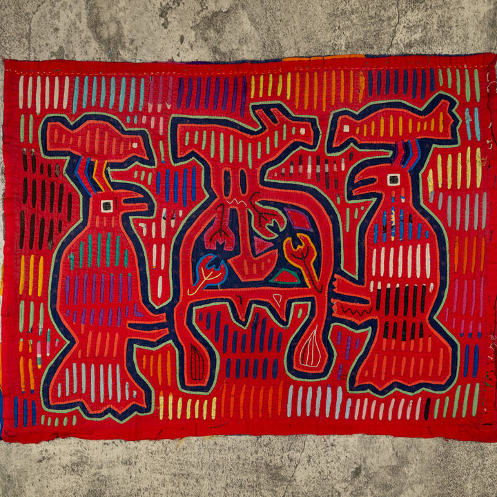 Magnificent Vintage Museum Quality Mola