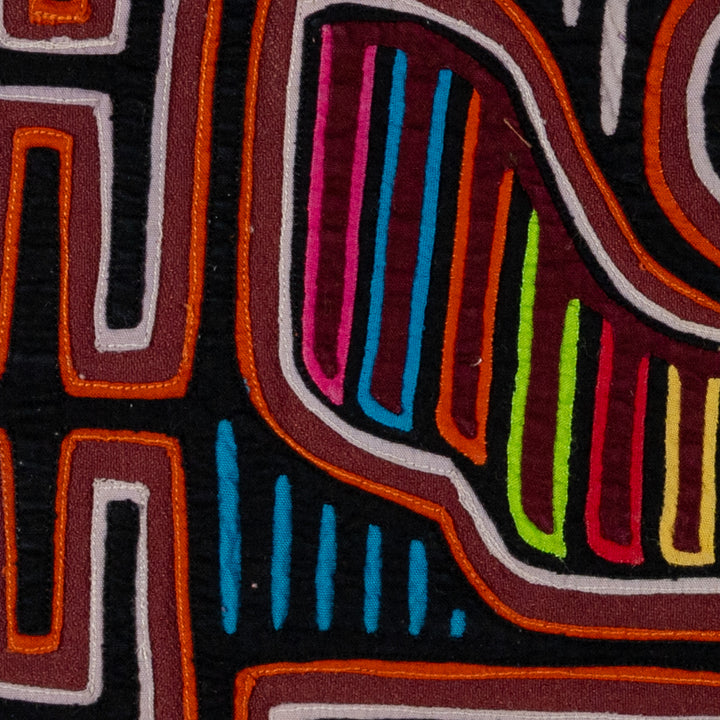 Machine-Stitched Classic Design Mola