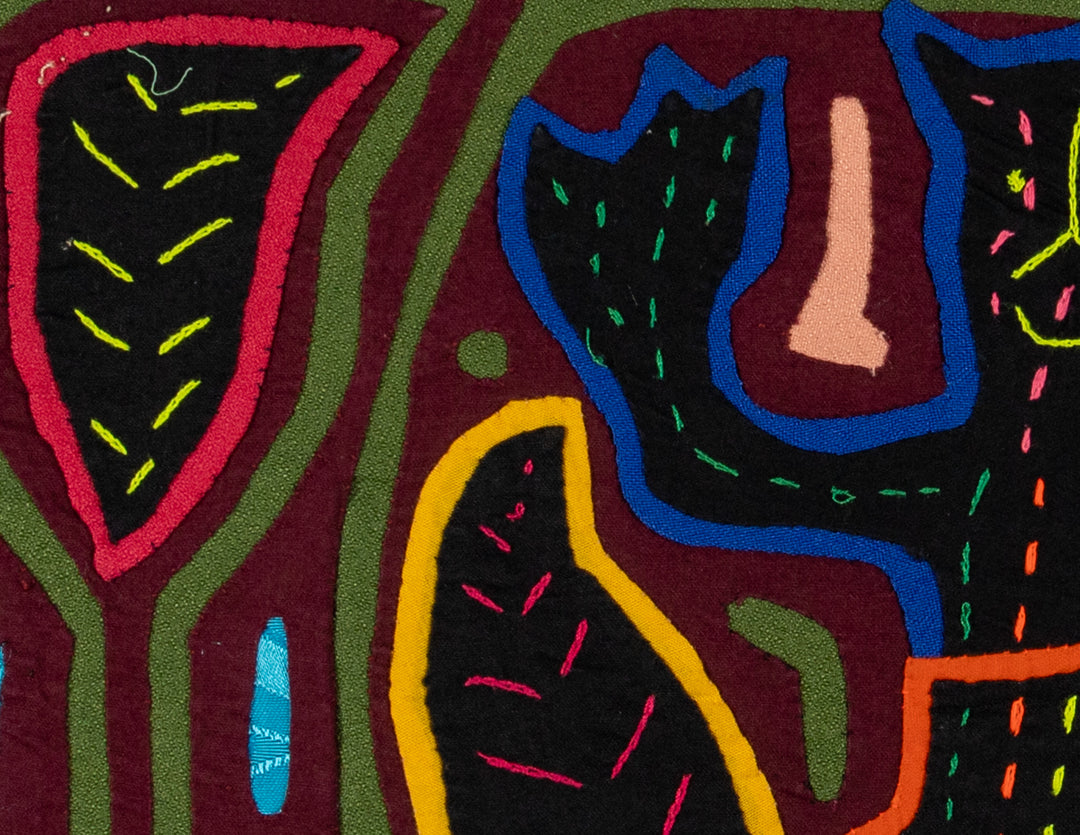 Burgundy And Green Top Cat Mola