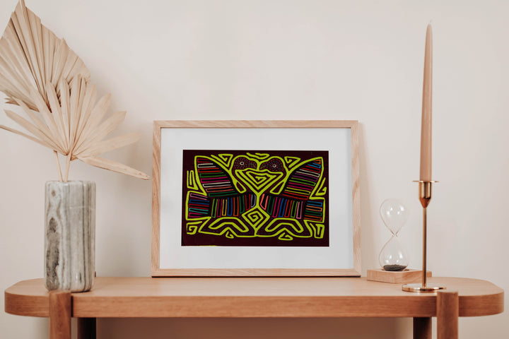 Chartreuse Dazzle Mirror Twin Mola