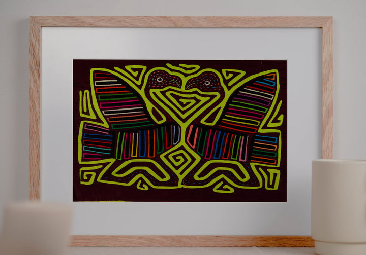 Chartreuse Dazzle Mirror Twin Mola