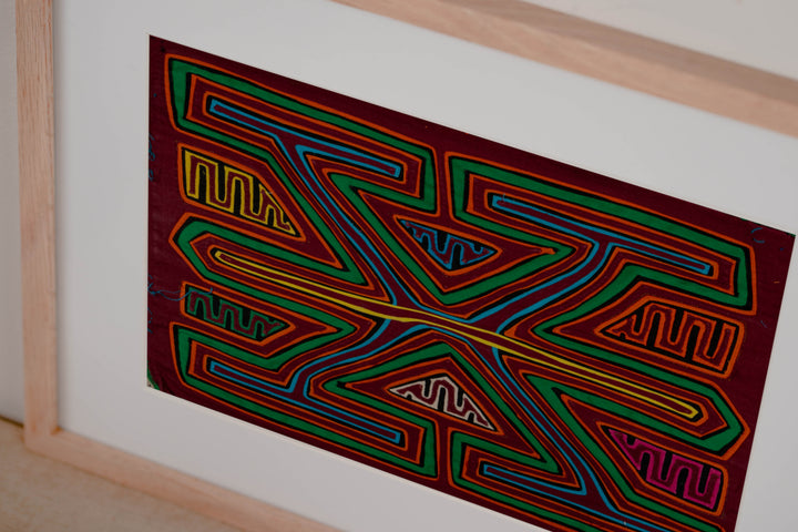 Machine-Stitched Classic Design Mola