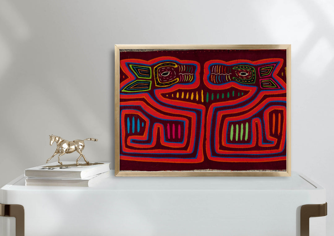 Burgundy And Red Puppy Love Mola