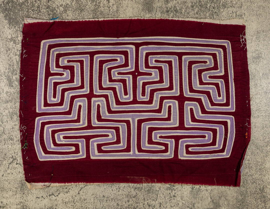 Machine-Stitched Classic Design Mola