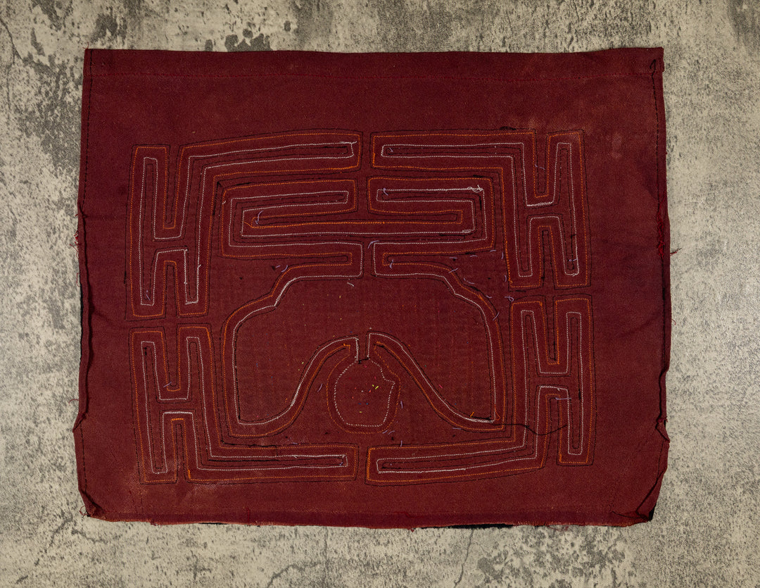 Machine-Stitched Classic Design Mola