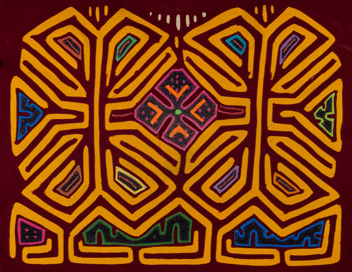 Machine-Stitched Classic Design Mola