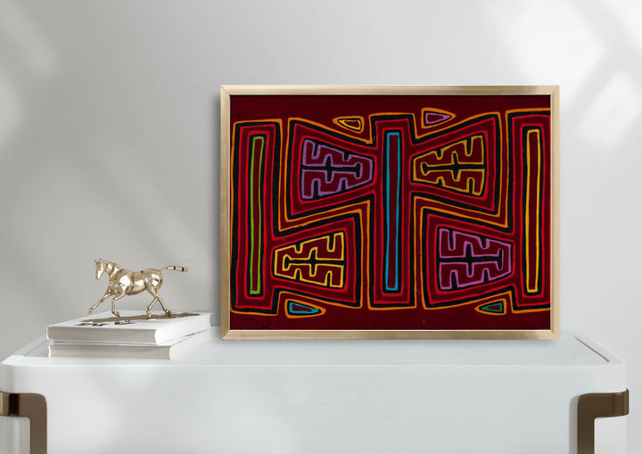 Machine-Stitched Classic Design Mola