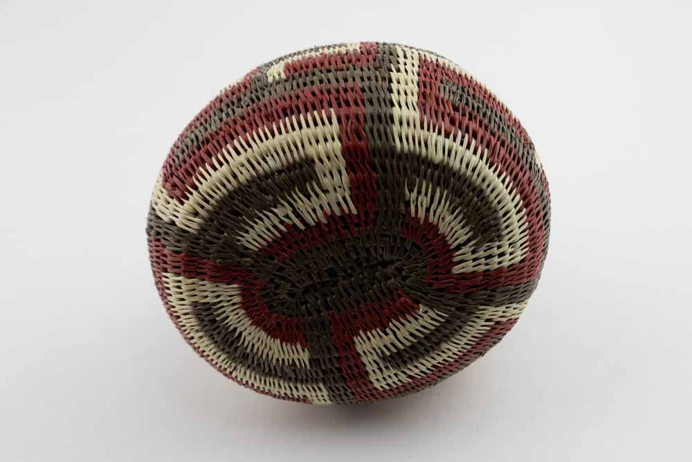 Wounaan Indian Hand Woven Traditional Design Basket Panama