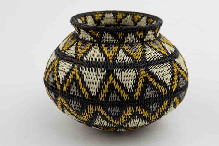 Wounaan Indian Hand Woven Extraordinary Design Basket Panama