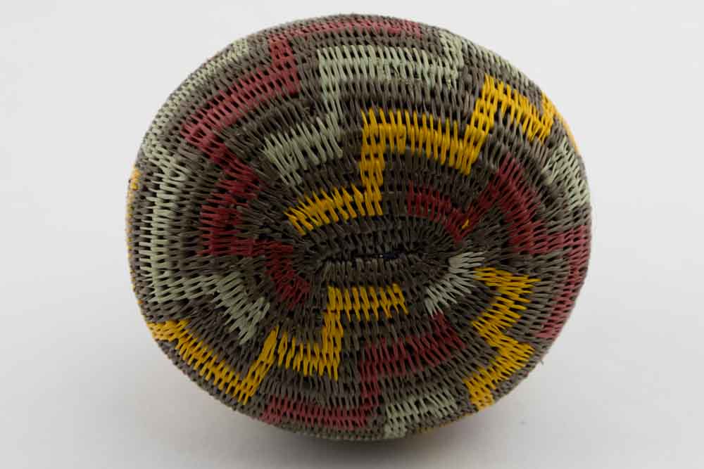 Wounaan Indian Hand Woven Classic Design Basket Panama