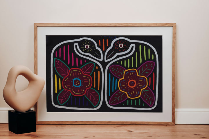 Floral Flower Lovebird Mola