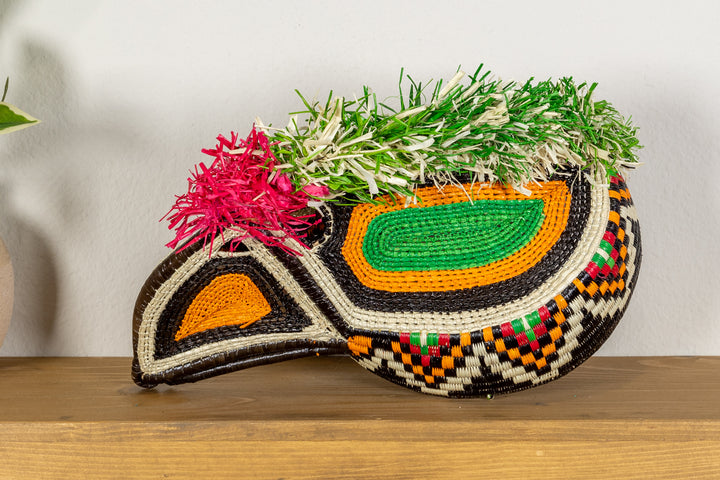 Green-Cheeked Conure Parrot Mask