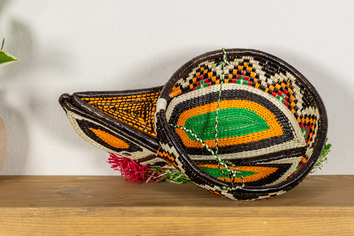 Green-Cheeked Conure Parrot Mask