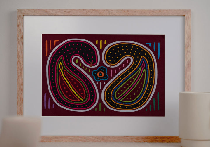 Pink Yellow Green Gold Cashew Nut Mola