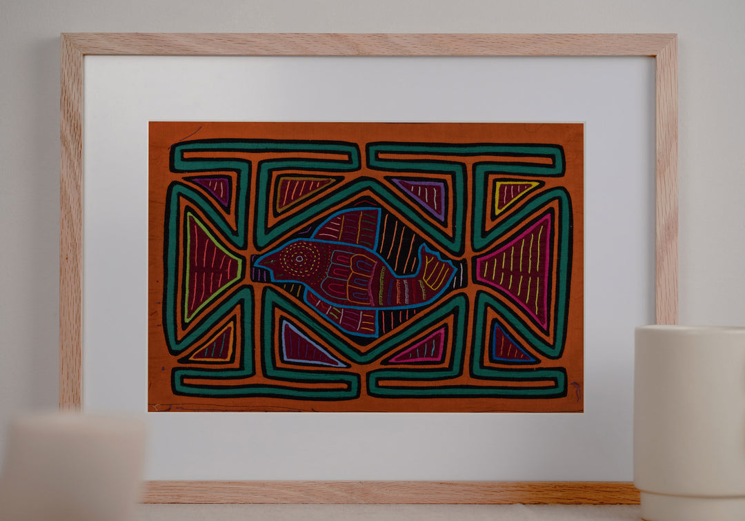 Orange Green Blue Fish Mola