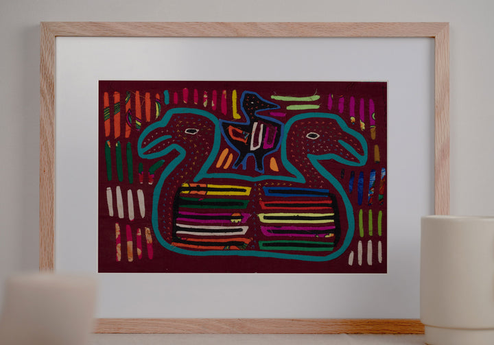 Parental Care Maroon Aqua Duck Mola