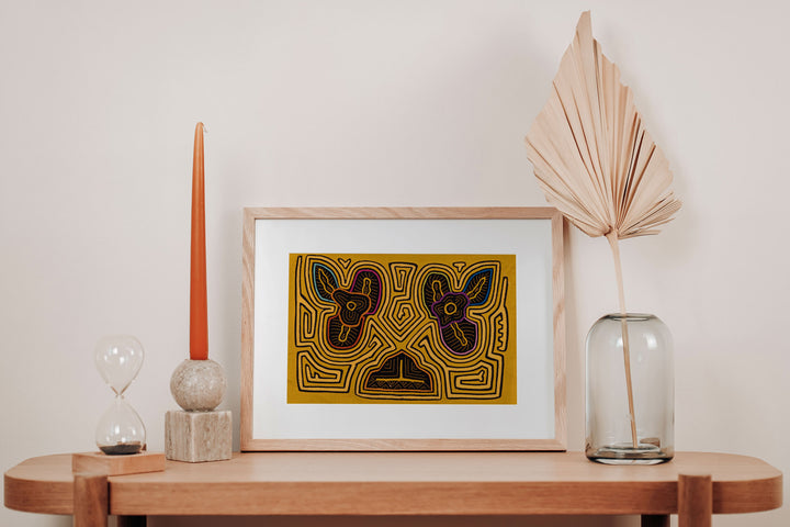Rare Yellow Floral Flower Mola