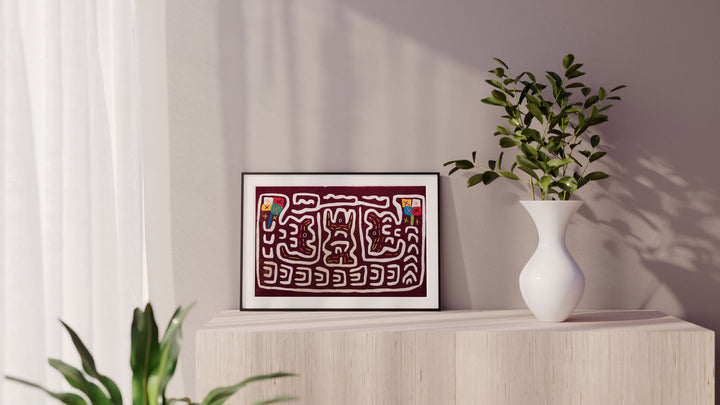 Abstract Soccer Field Pitch Goal Mola
