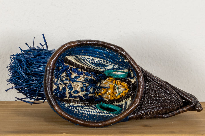 Blue and Yellow Macaw Mask