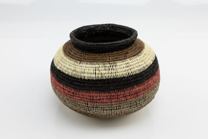 Wounaan Indian Hand Woven Classic Design Panama Basket