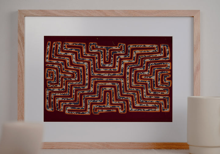 Vintage Red And Orange Special Background Material Mola