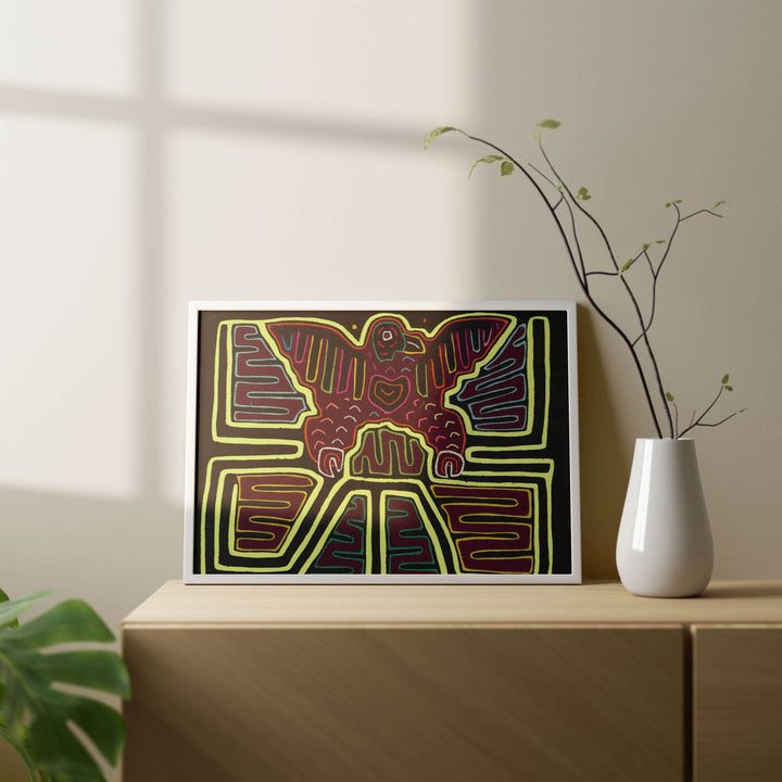 Black Neon Green Hawk Eagle Mola