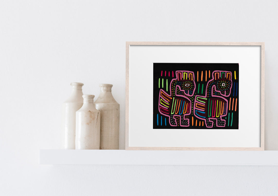 Black And Purple Loch Ness Monster Mola