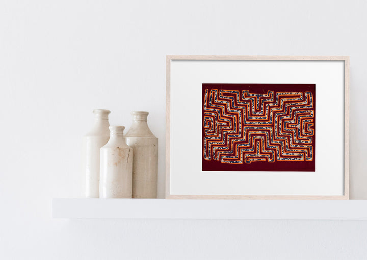 Vintage Red And Orange Special Background Material Mola