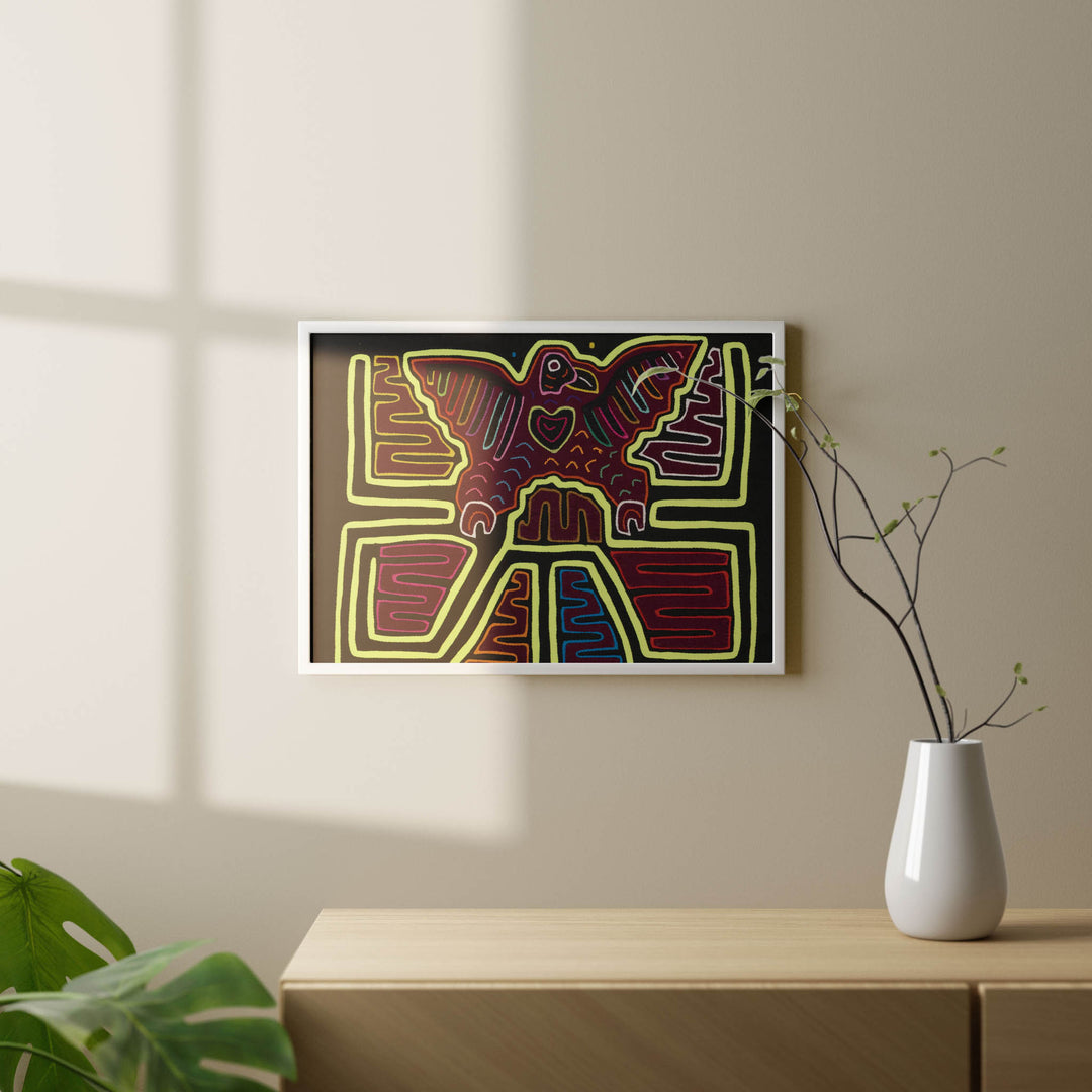 Black Neon Green Hawk Eagle Two Mola