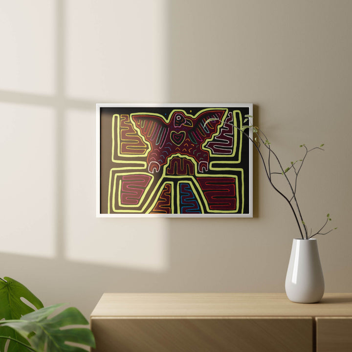 Black Neon Green Hawk Eagle Two Mola