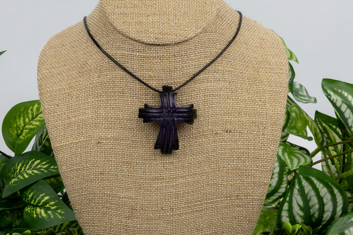 Christian Cross Tagua Necklace