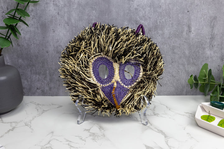 Woven Owl Mask