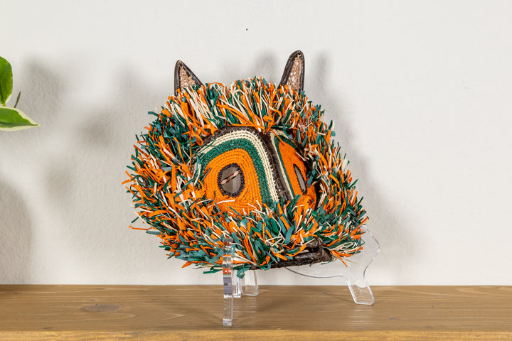 Orange-Eyed Bornean Owl Mask