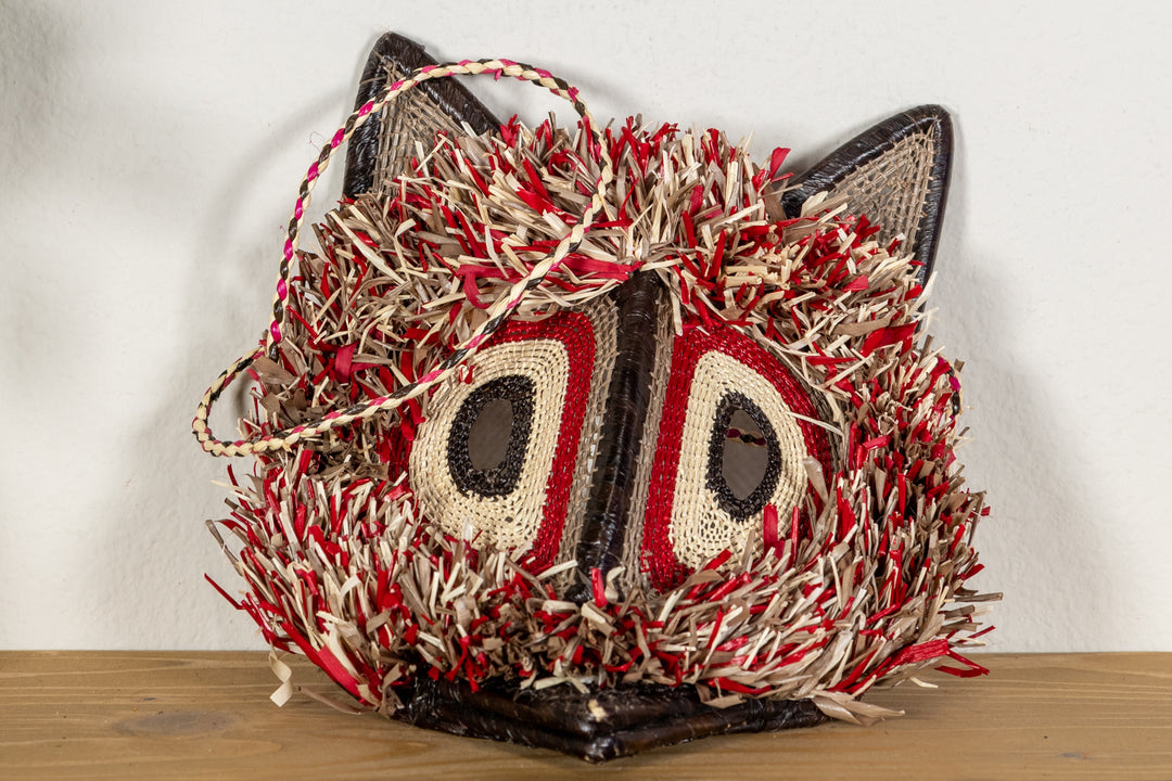 Red Barn Owl Mask