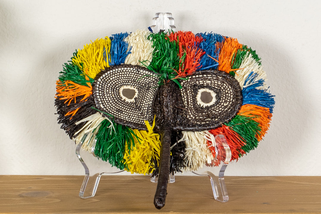 Rainbow Colors Owl Mask