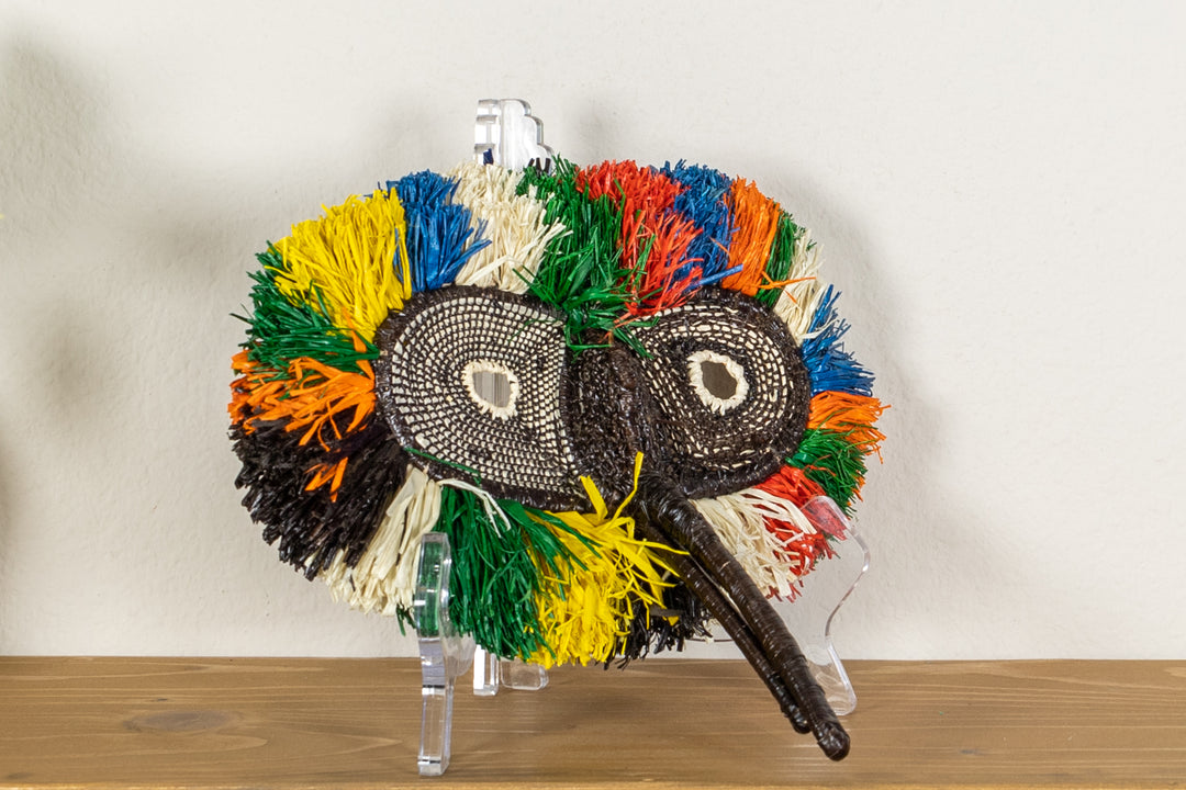 Rainbow Colors Owl Mask