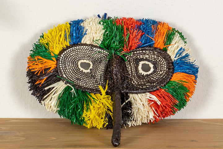 Rainbow Colors Owl Mask