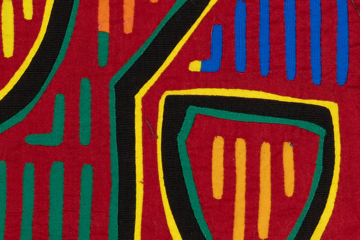 Vintage RED Star Birdie Bowtie Mola