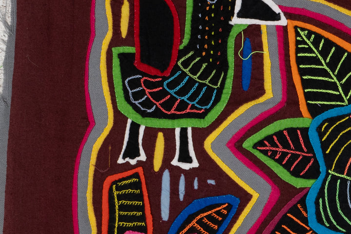 Chickadee Bird And Flower Bloom Mola