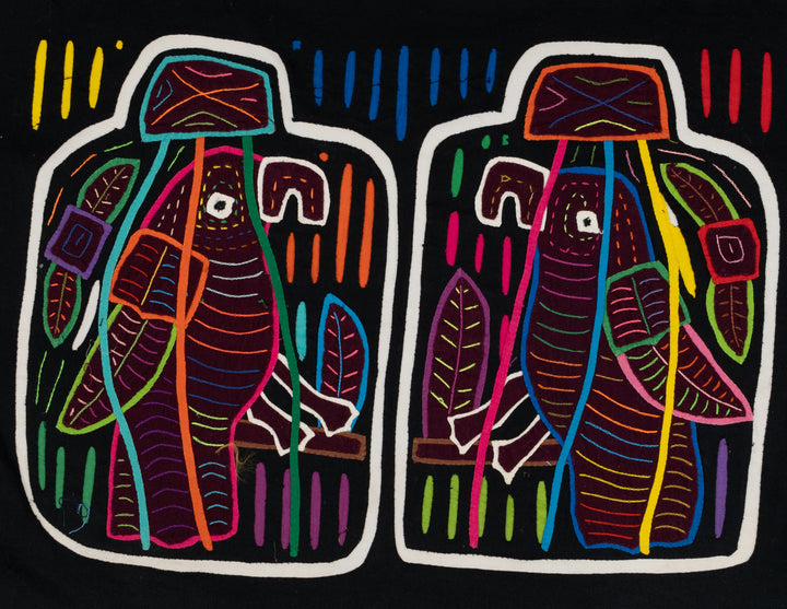 Fancy Colorful Birdcage Mola