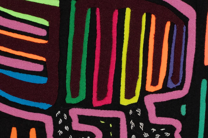 Black And Purple Loch Ness Monster Mola