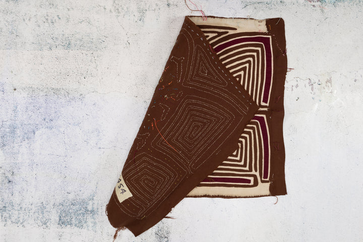 Vintage Tropical Fish and Bird Mola