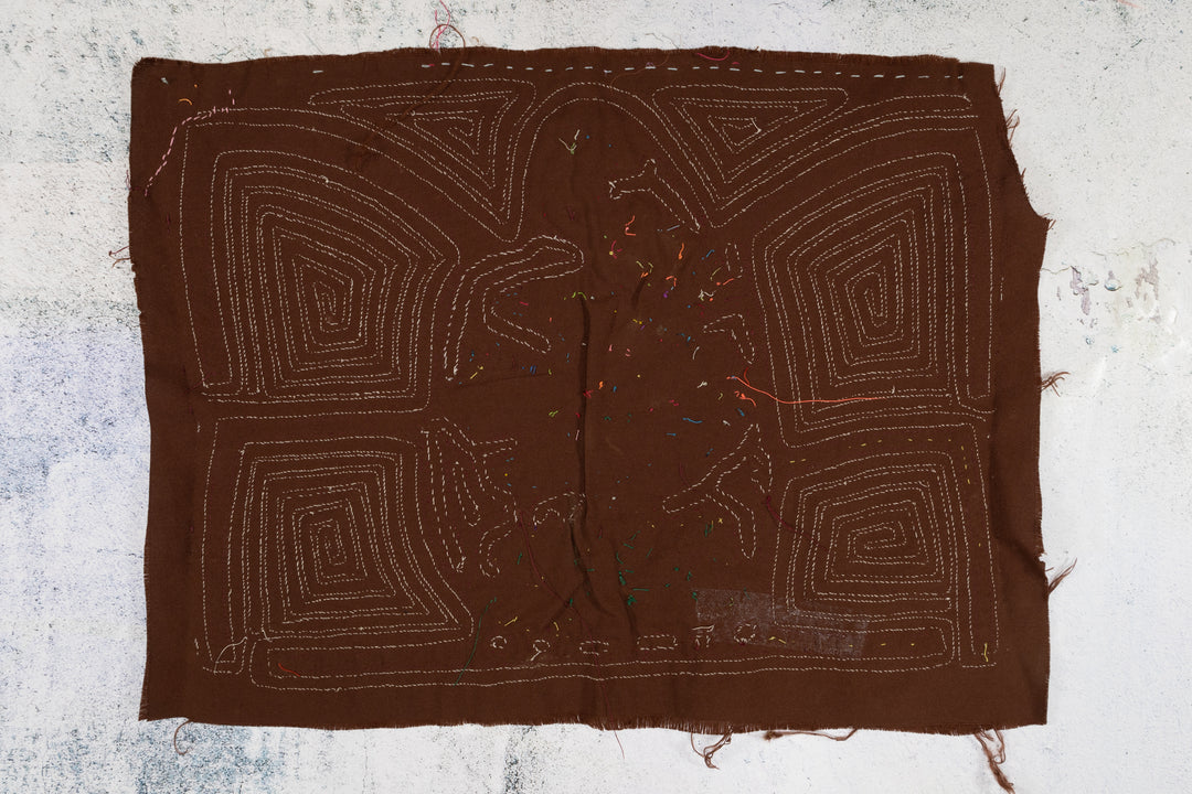 Vintage Tropical Fish and Bird Mola