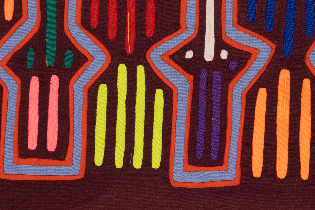 Stick Men Conga Dancers Mola
